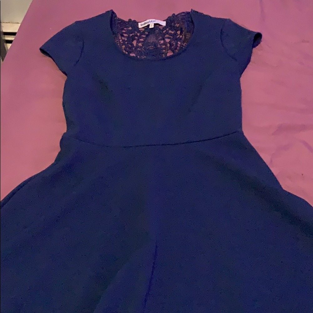 Navy blue dress